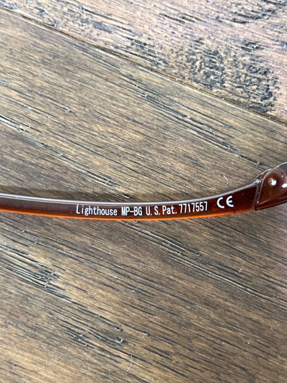 MAUI JIM MJ Sport Lighthouse 423-26 65/13/027 Polarized Rimless Sunglasses Brown - Picture 6 of 6